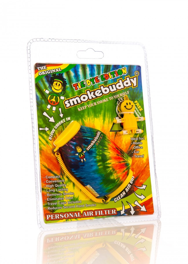 SMOKE BUDDY ORIGINAL TIE & DIE YELLOW