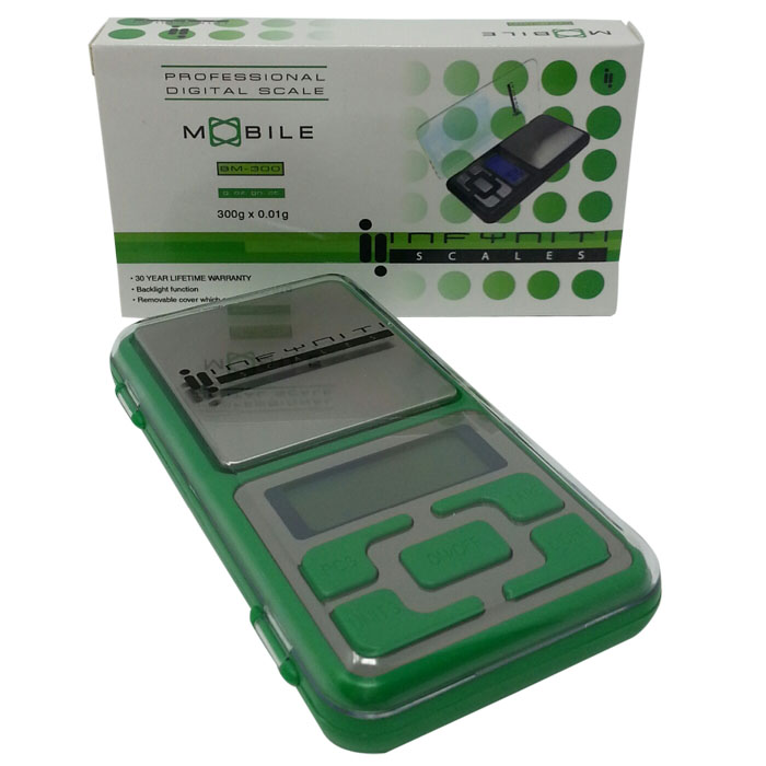 Green Mobile Double digit scale