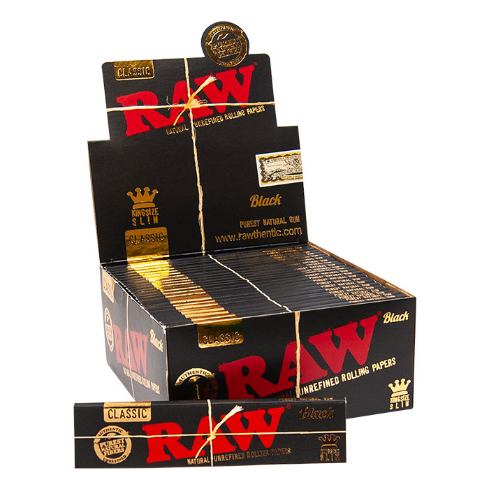 Raw Black King Size Rolling Paper