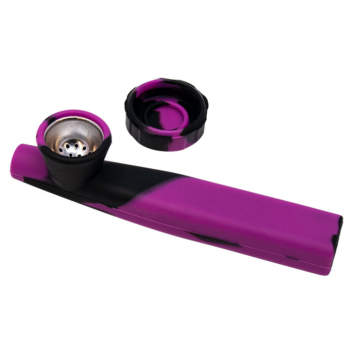 Cannatonik Purple Silicone Pipe