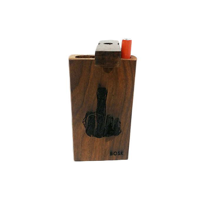FINGER WOODEN DUGOUT 4" INCHES