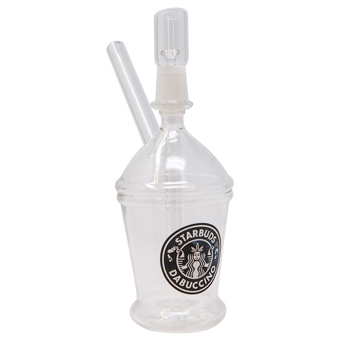 POP CUP CLEAR GLASS RIG 6 INCHES