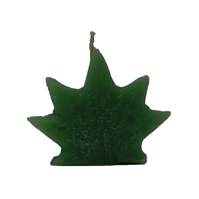 CANADIAN HAND MADE POT LEAF CANDLE