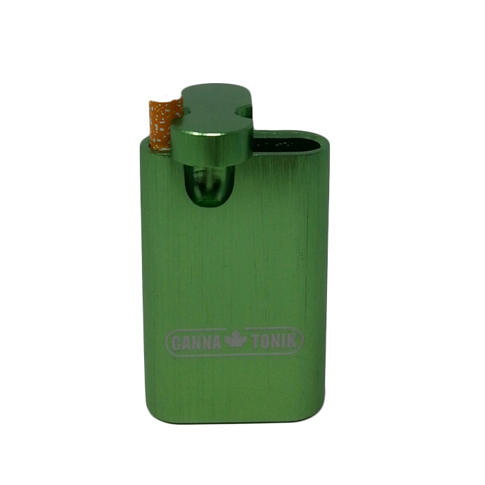 GREEN ALUMINIUM DUGOUT WITH ONE HITTER SIZE 3 INCHES