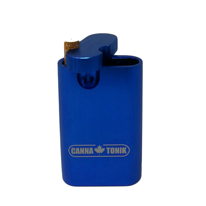 BLUE ALUMINIUM DUGOUT WITH ONE HITTER SIZE 3 INCHES