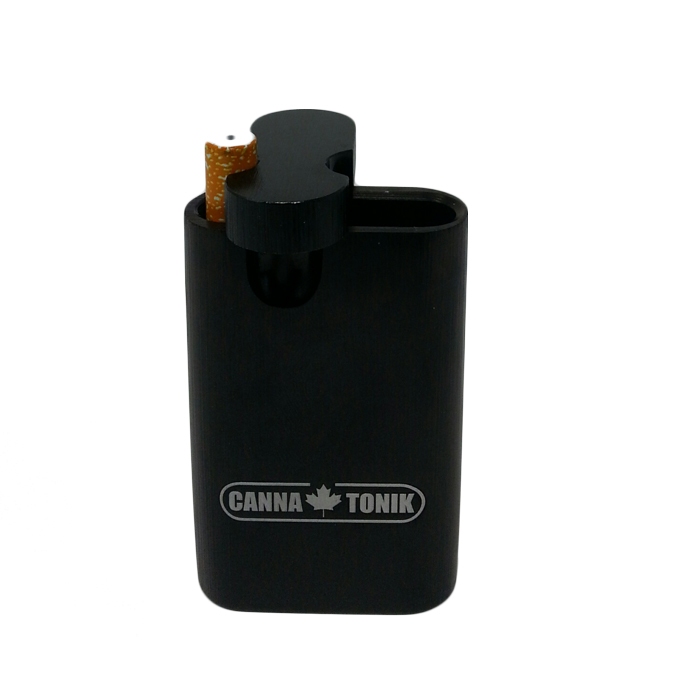 BLACK ALUMINIUM DUGOUT WITH ONE HITTER 3 INCHES SIZE
